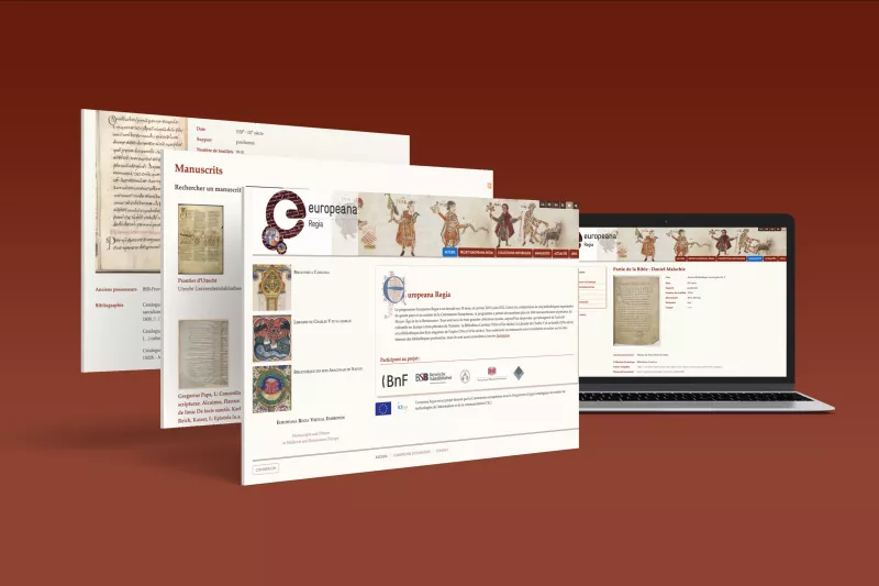 Site web Europeana Regia BnF