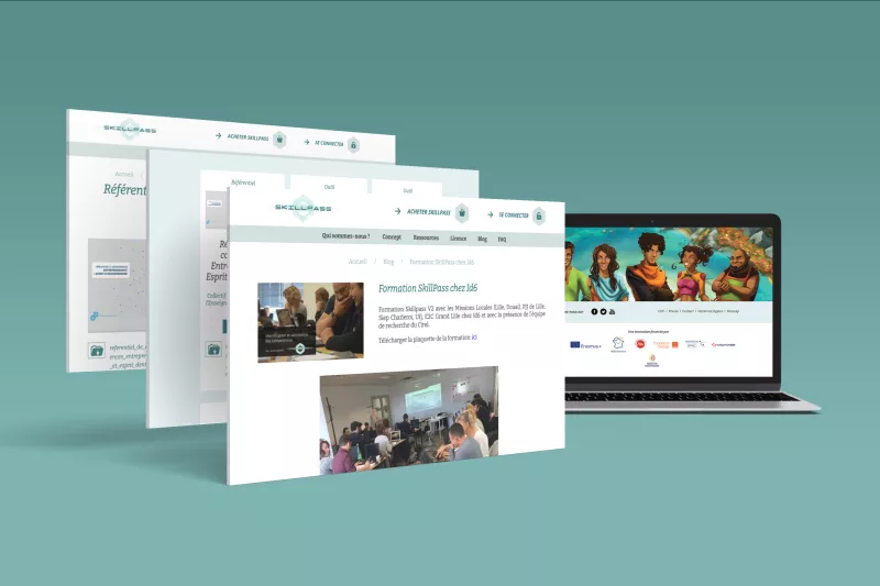 ID6 - Site internet du dispositif Skillpass