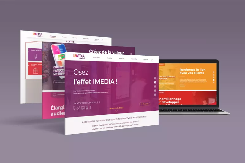 Site web Imediacenter