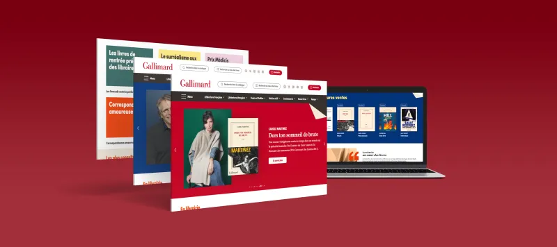 Site web Gallimard