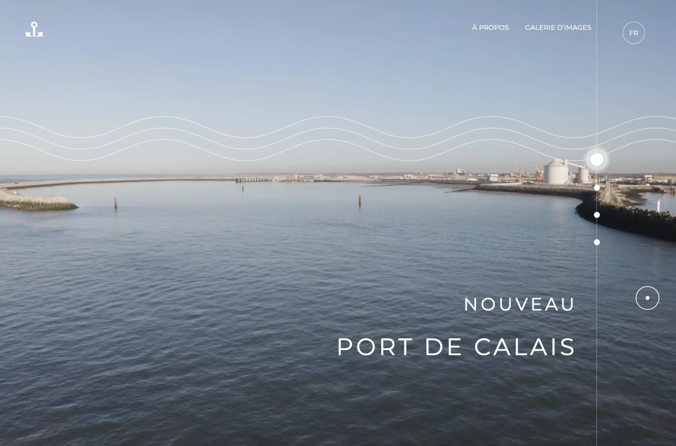 Page d'accueil Nouveau Port pour Calais 